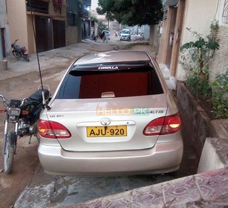 Toyota altis Rs960,000