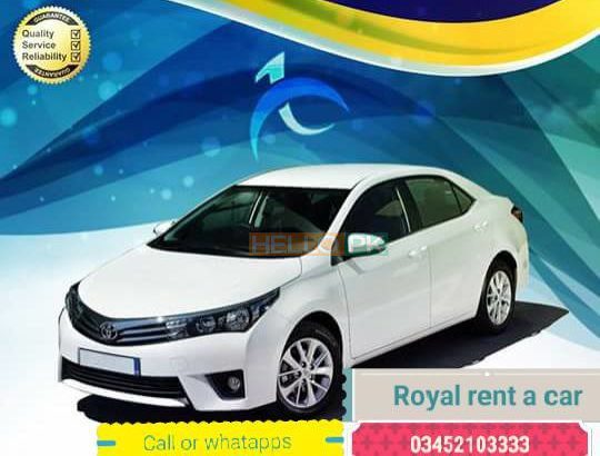 Royal rent a car service in karachi Rs3,000