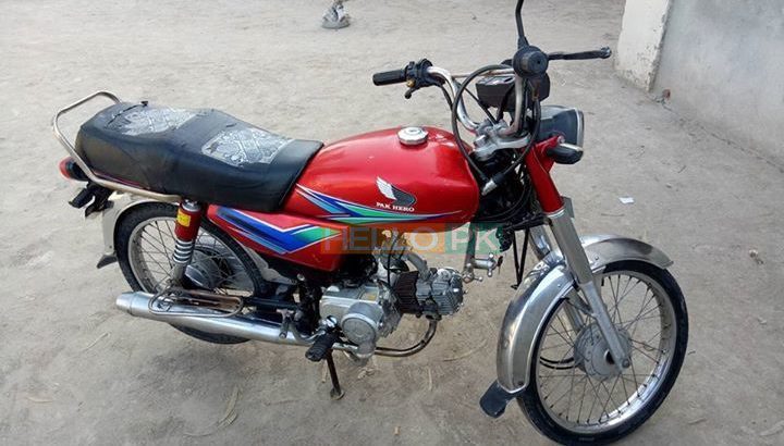 PAK Hero 70cc Rawalpindi REG. Awesome condition Rs27,000