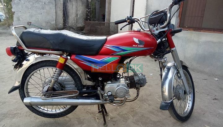 PAK Hero 70cc Rawalpindi REG. Awesome condition Rs27,000