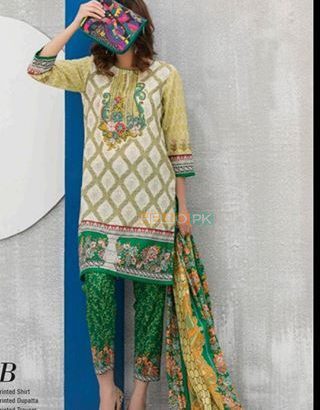 Printed lawn VS Classic Lawn 2018 Vol-1