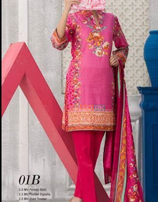 Printed lawn VS Classic Lawn 2018 Vol-1