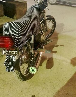 Honda 125 Karachi number