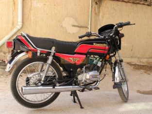 kawasaki GTO 125 nut to nut geniune zero meter condition