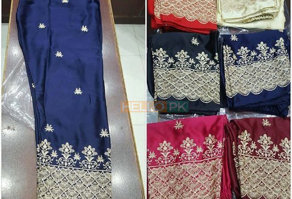 Ladies Embroidered Trousers And BellBottom