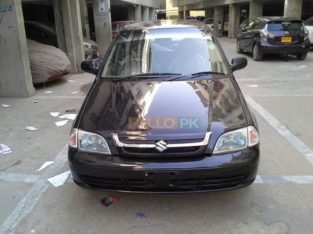 Suzuki Cultus EFi VXRi Original Black Color Model Nov 2007