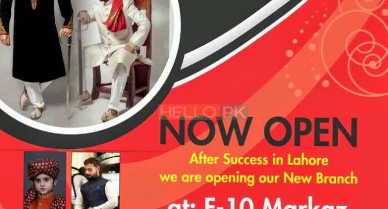 DULHA’S |Sherwanis, waist-coats, Shalwar suits and Shahbalas variety