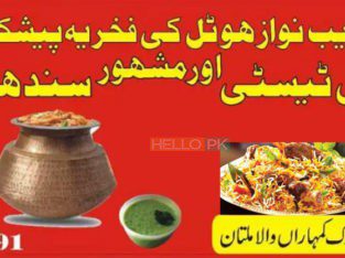 Special Sindhi Biryani in Multan (: