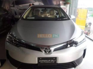 Toyota Gli new shape 2018 bank leased for 5 years