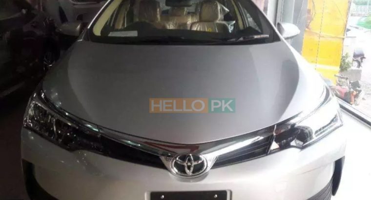 Toyota Gli new shape 2018 bank leased for 5 years