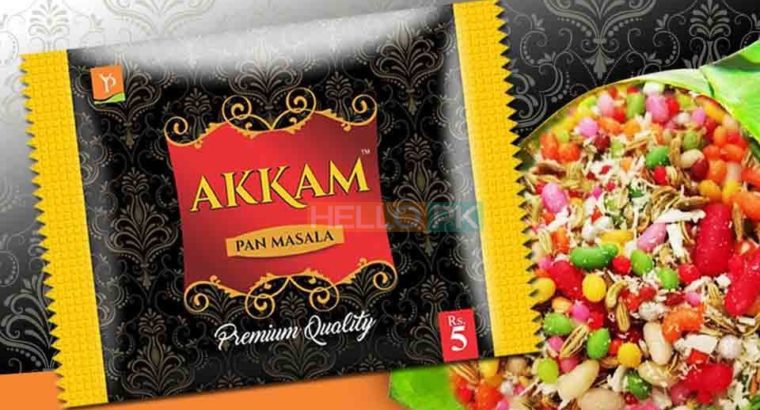 AKKAM PAN MASALA ! ! ! Retailer, wholesaler, distributor required