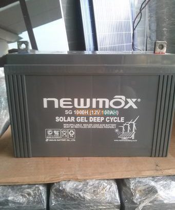 Solar Gel Dry Cell Battery 12v 100ah made in Korea upto 10 year life