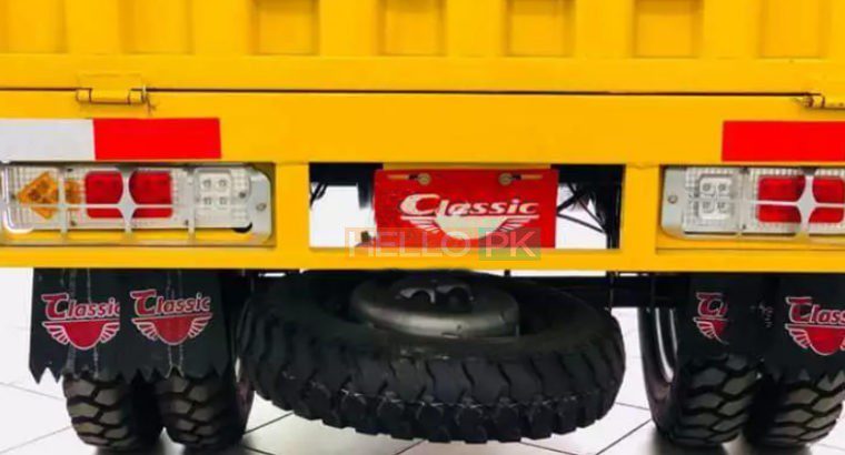 Classic Motorcycle Loader 200 cc with Automatic Hydraulic cabin lifter jack