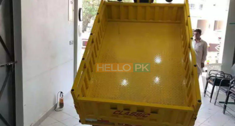 Classic Motorcycle Loader 200 cc with Automatic Hydraulic cabin lifter jack