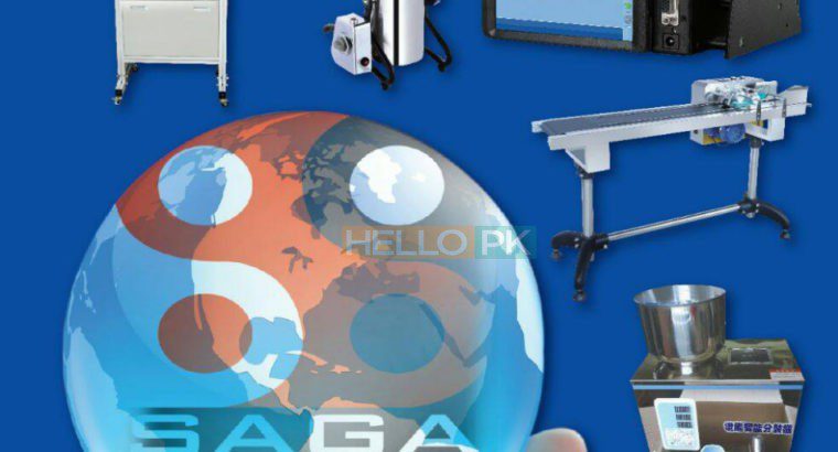 WE ARE DEALING IN PACKAGING,INKJET,PRINTING,FILLING MACHINES AND MATERIALS