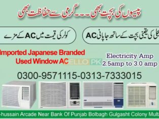0.75 ton Slightly used window AC Good condition