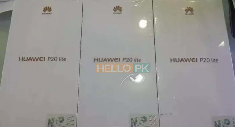 Huawei P20 Lite Brand New Packed with Official Warranty