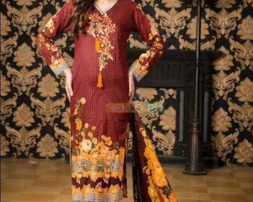 Beauty full Embroidered Lawn 3 Piece Suit Collections 2018 Pack of 10 on wholesale price