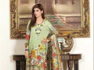 Moon Textile Malhar 3 Piece Embroidered Lawn Suits Collection 2108 MG03B Three Piece Embroidered Lawn