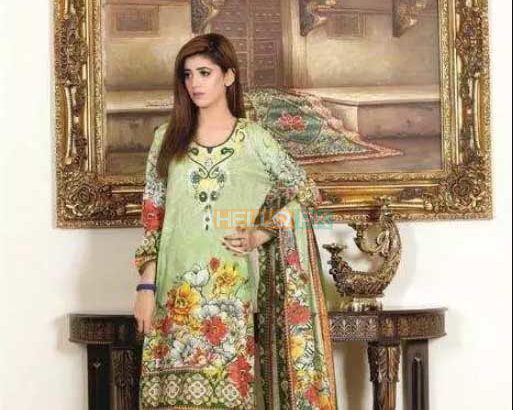 Moon Textile Malhar 3 Piece Embroidered Lawn Suits Collection 2108 MG03B Three Piece Embroidered Lawn