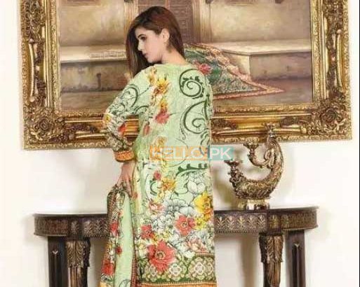 Moon Textile Malhar 3 Piece Embroidered Lawn Suits Collection 2108 MG03B Three Piece Embroidered Lawn