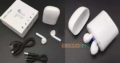 High Quality Dual Mini Wireless Bluetooth Headphones I phone Shape Twin With Power Bank