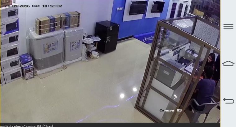 4 Branded CCTV Cameras Offer in Just Rs 18,000.1 Year Replacement warranty.Free Installation