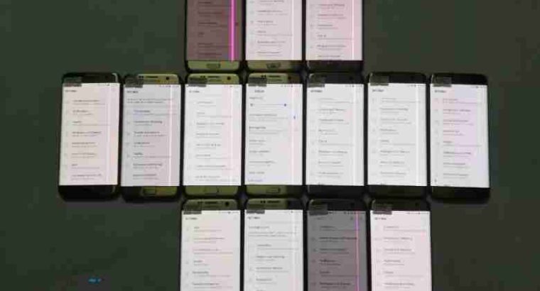 Original American Stock SAMSUNG S7 EDGE 100% (Shade & Line) Available.Start Rs 11,500
