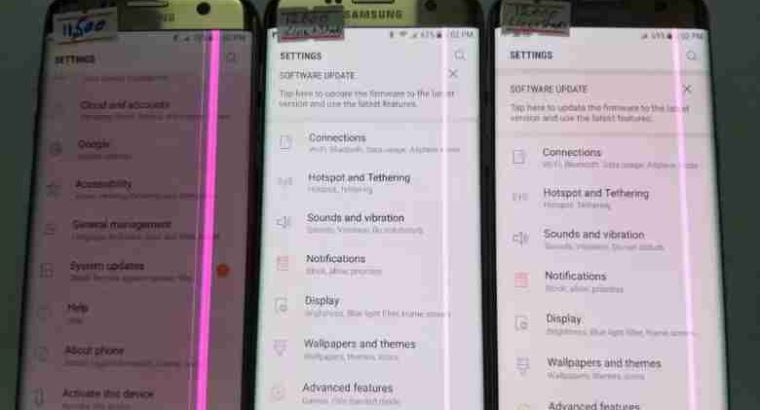 Original American Stock SAMSUNG S7 EDGE 100% (Shade & Line) Available.Start Rs 11,500