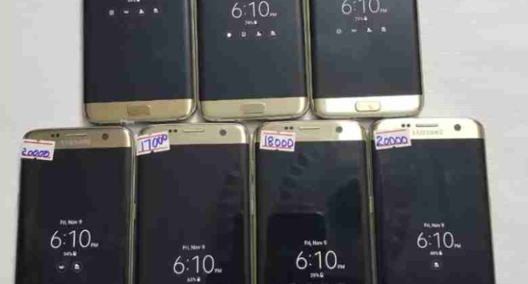 Original American Stock SAMSUNG S7 EDGE 100% (Shade & Line) Available.Start Rs 11,500