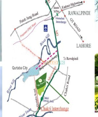 Farm houses for sale in net and 4 year installments plan.chakri interchange.20 minutes drive from Islamabad