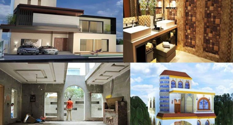 Maps Approval.Exterior,Interior Construction,Renovation,Labour Services