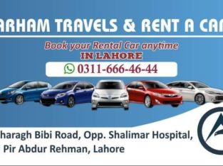 Travel & Car Rental Services.We Provide You a Safe And Best Journey By Arham Travles