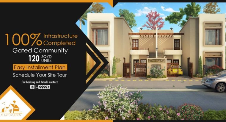 Ali ze Garden 200 & 120 Yards one unit Super Luxury bungalows.Your Dreams Comes True