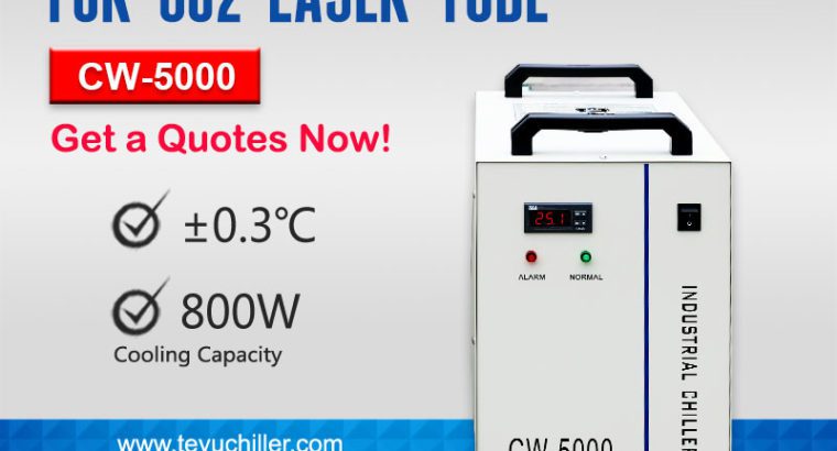 Portable Water Chiller CW 5000 for CO2 Laser