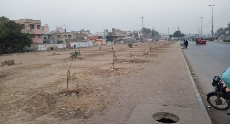 Commercial Plot 14 Acre Shah Faisal No.2 Near Police Station for Sell