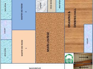 Luxury Portion (2 bed,1Drawing-Dinning, 1 Launch) for urgent sale