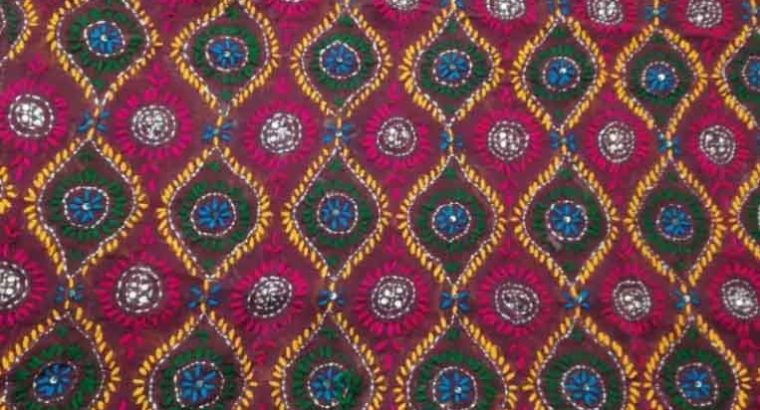 Beauty full Chiffon phulkari dupatta