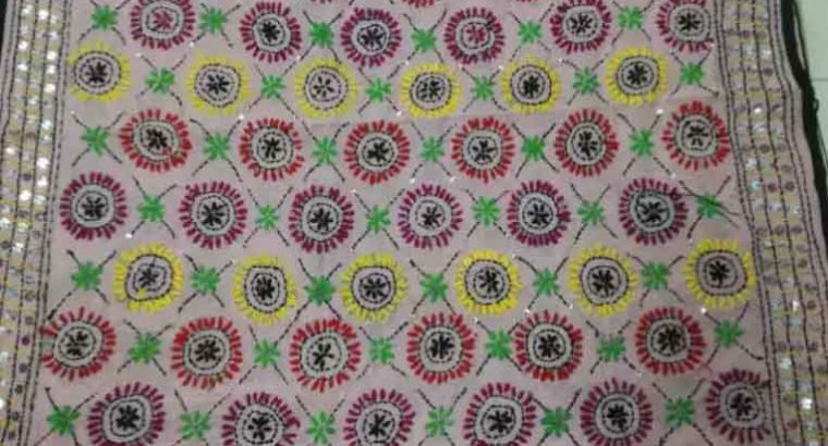 Beauty full Chiffon phulkari dupatta