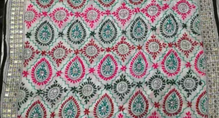 Beauty full Chiffon phulkari dupatta
