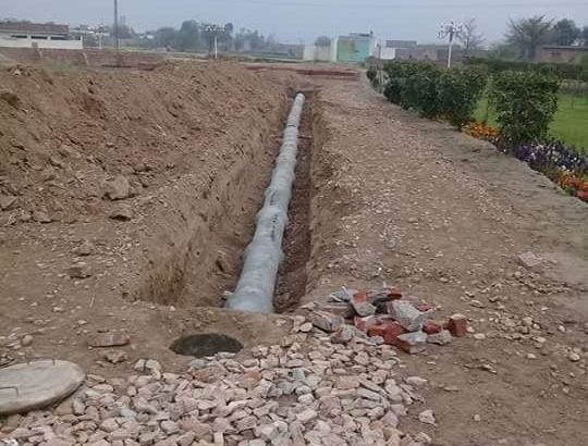 Best time for investment.8 marla plot for sale 44 foot frount Rs 18 lac
