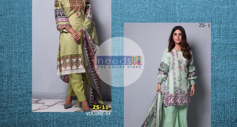 RANG REZA LAWN COLLECTION VOLUME 3 & 4 WITH LAWN DUPATTA
