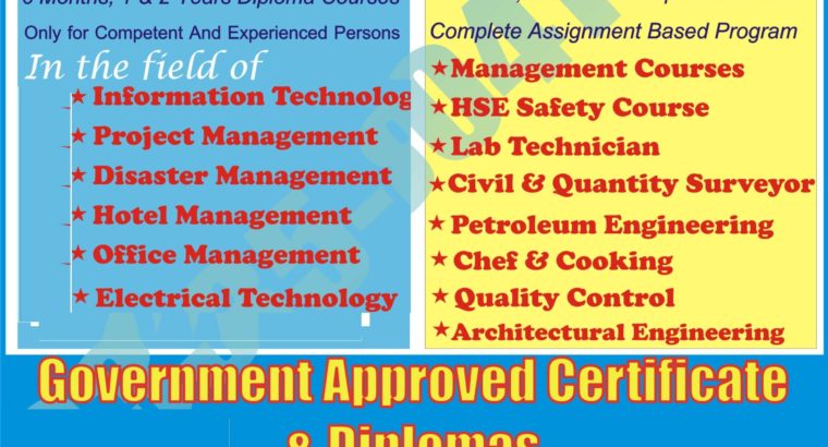 Civil Architecture Diploma Course In Islamabad (Rawalpindi, 03035530865