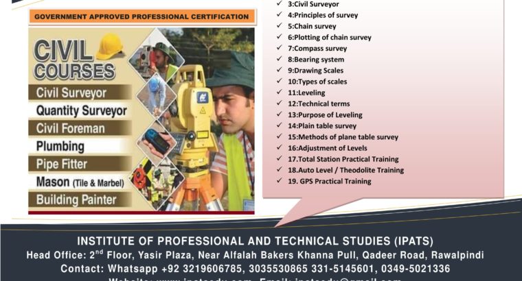 Civil Draftsman Diploma Course