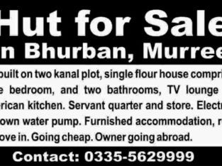 Hut For Sale In Bhurban Murree.Ready To Move