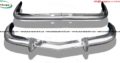 BMW 2800 CS bumper by stainless steel (1968-1975)