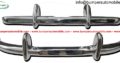 Datsun Roadster Fairlady bumper (1962-1970) by stainless steel