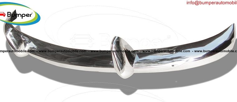 MGB bumper by stainless steel (1962-1974) t
