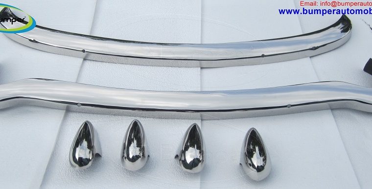 MGB bumper by stainless steel (1962-1974) t