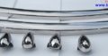MGB bumper by stainless steel (1962-1974) t